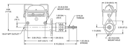 Wilwood 7/8 Master Cylinder