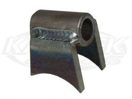 Weld On 1-1/2" Tube Radius Mount For 1/2 Inch Shank Adjustable Suspension Limiting Strap Clevis